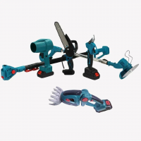 Набор аккумуляторных садовых инструментов 6 в 1, с удлинительной штангой