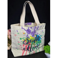 Бежевый шоппер 9125 44х35х10 см