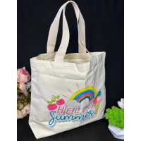 Бежевый шоппер 9130 44х35х10 см