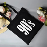 Чёрный шоппер 24-202 на молнии с карманом 40х34см