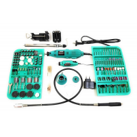 Многофункциональная шлифовальная мини-машинка Tools, 130 Вт, набор 350 предметов