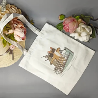 Бежевый шоппер 24-473 на молнии с карманом 40х34 см 6 цветов