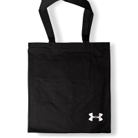 Чёрный шоппер 25-42 на молнии с карманом 40х34 см