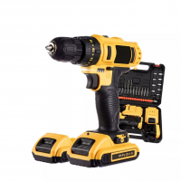 Аккумуляторный шуруповерт CB-3981, 64V, с набором насадок и 2 аккумуляторами