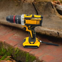 Аккумуляторный шуруповерт CB-3981, 64V, с набором насадок и 2 аккумуляторами