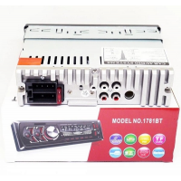 Автомагнитола 1781BT, с Bluetooth, USB, SD, FM, 4 выхода, пульт ДУ