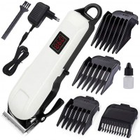 Машинка для стрижки волос No.LT-878, с дисплеем, 4 насадки