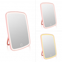 Зеркало настольное Cordless Light-Up Vanity Mirror WD039, аккумуляторное, сенсорное, 3 режима подсветки