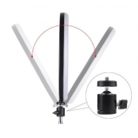 Кольцевая лампа JY-1870, 10" (26 см), LED, 3 режима света, USB, крепление для штатива и телефона