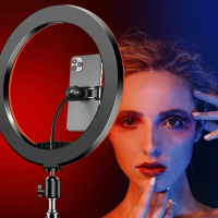 Кольцевая лампа MJ-36 RGB, 14" (36 см), мульти-режимная подсветка, USB