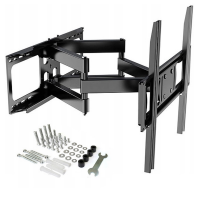 Кронштейн для телевизора PT-002, поворотно-наклонный, 26"–55", нагрузка до 50 кг