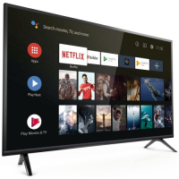 Smart TV S45, 45", Android 14, Bluetooth, Wi-Fi, DVB-S2/T2/C, голосовой пульт