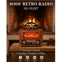 Радиоприёмник GOLON NS-901BT, с аккумулятором, Bluetooth, USB и подсветкой
