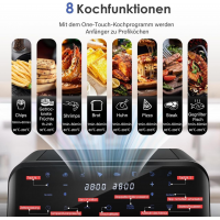 Air fryer MS-3226, 7.6 л, 4800 Вт