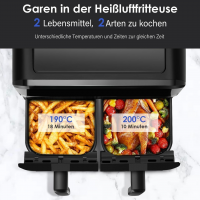 Air fryer MS-3226, 7.6 л, 4800 Вт