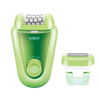 Эпилятор VGR V-758, 2 в 1, с насадкой-бритвой, 32 пинцета, USB Type-C