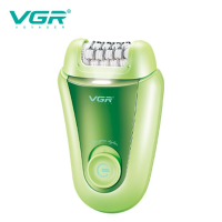 Эпилятор VGR V-758, 2 в 1, с насадкой-бритвой, 32 пинцета, USB Type-C