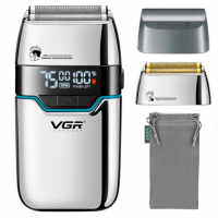 Электробритва-шейвер VGR V-350, двойное лезвие, LED-дисплей, USB