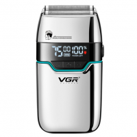 Электробритва-шейвер VGR V-350, двойное лезвие, LED-дисплей, USB