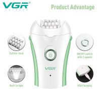 Эпилятор VGR V-705, 32 пинцета, 600 мАч Эпилятор VGR V-705, 32 пинцета, 600 мАч