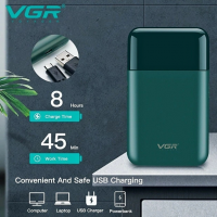 Электробритва VGR V-390, сеточная, с триммером, USB