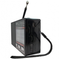 Радиоприёмник GOLON RX-8866, аккумуляторный, USB, SD, LED-фонарь, 8 диапазонов