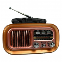 Радиоприёмник GOLON RX-BT628S, Bluetooth, USB, SD, солнечная панель Радиоприёмник GOLON RX-BT628S, Bluetooth, USB, SD, солнечная панель