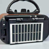 Радиоприёмник GOLON RX-BT618S, Bluetooth, USB, SD, солнечная панель Радиоприёмник GOLON RX-BT618S, Bluetooth, USB, SD, солнечная панель