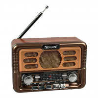 Радиоприёмник GOLON RX-BT6061S, Bluetooth, USB, SD, солнечная панель