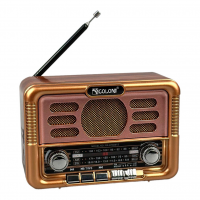 Радиоприёмник GOLON RX-BT6061S, Bluetooth, USB, SD, солнечная панель