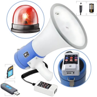 Громкоговоритель Power Megaphone ER-66 USB, 50 Вт