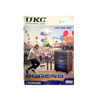 Портативная колонка ART LIVE 12, Bluetooth, USB, FM, караоке, 1200W Портативная колонка ART LIVE 12, Bluetooth, USB, FM, караоке, 1200W