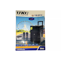 Портативная колонка T2 Pro, Bluetooth, USB, FM, караоке, 1000W Портативная колонка T2 Pro, Bluetooth, USB, FM, караоке, 1000W