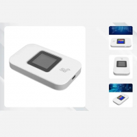 Портативный Wi-Fi модем 4G/5G LTE, с экраном, 2600 мАч Портативный Wi-Fi модем 4G/5G LTE, с экраном, 2600 мАч