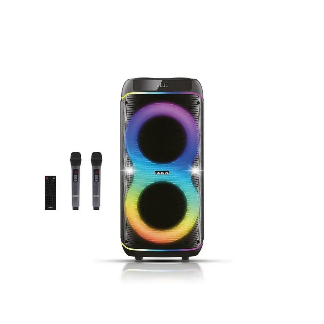 Портативная акустика ZXX-8085, 80 Вт, 2×8", Bluetooth, TWS, USB, SD, FM, караоке Портативная акустика ZXX-8085, 80 Вт, 2×8", Bluetooth, TWS, USB, SD, FM, караоке