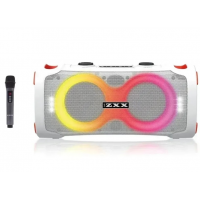 Портативная акустика ZXX-8082, 60 Вт, 2×6,5", Bluetooth, TWS, USB, TF, FM, караоке