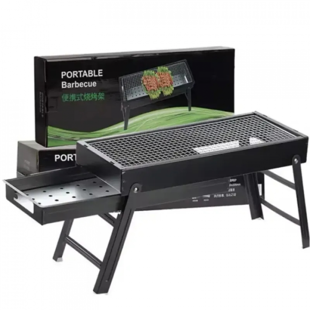 Складной походный мангал BBQ STOVE 6022, 60×22×33 см Складной походный мангал BBQ STOVE 6022, 60×22×33 см