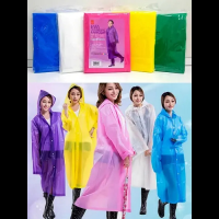 Дождевик EVA Raincoat, с капюшоном, на кнопках Дождевик EVA Raincoat, с капюшоном, на кнопках