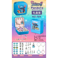 Набор для создания браслетов Stitch Pandora №759, в подарочном кейсе Набор для создания браслетов Stitch Pandora №759, в подарочном кейсе