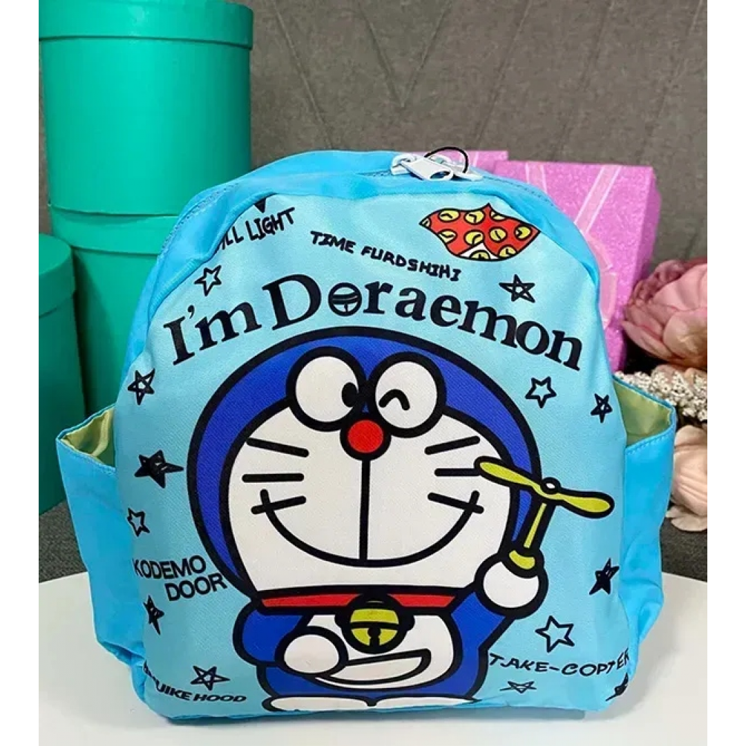 Детский рюкзак «Doraemon», компактный, с 2 боковыми карманами Детский рюкзак «Doraemon», компактный, с 2 боковыми карманами