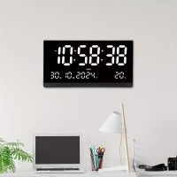 Настольные и настенные часы JH3615N, LED-дисплей, календарь, термометр Настольные и настенные часы JH3615N, LED-дисплей, календарь, термометр