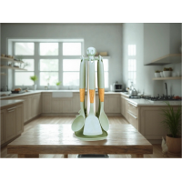 Набор кухонных принадлежностей 7 в 1 Kitchen Set Silicone AT-D3K, с подставкой Набор кухонных принадлежностей 7 в 1 Kitchen Set Silicone AT-D3K, с подставкой