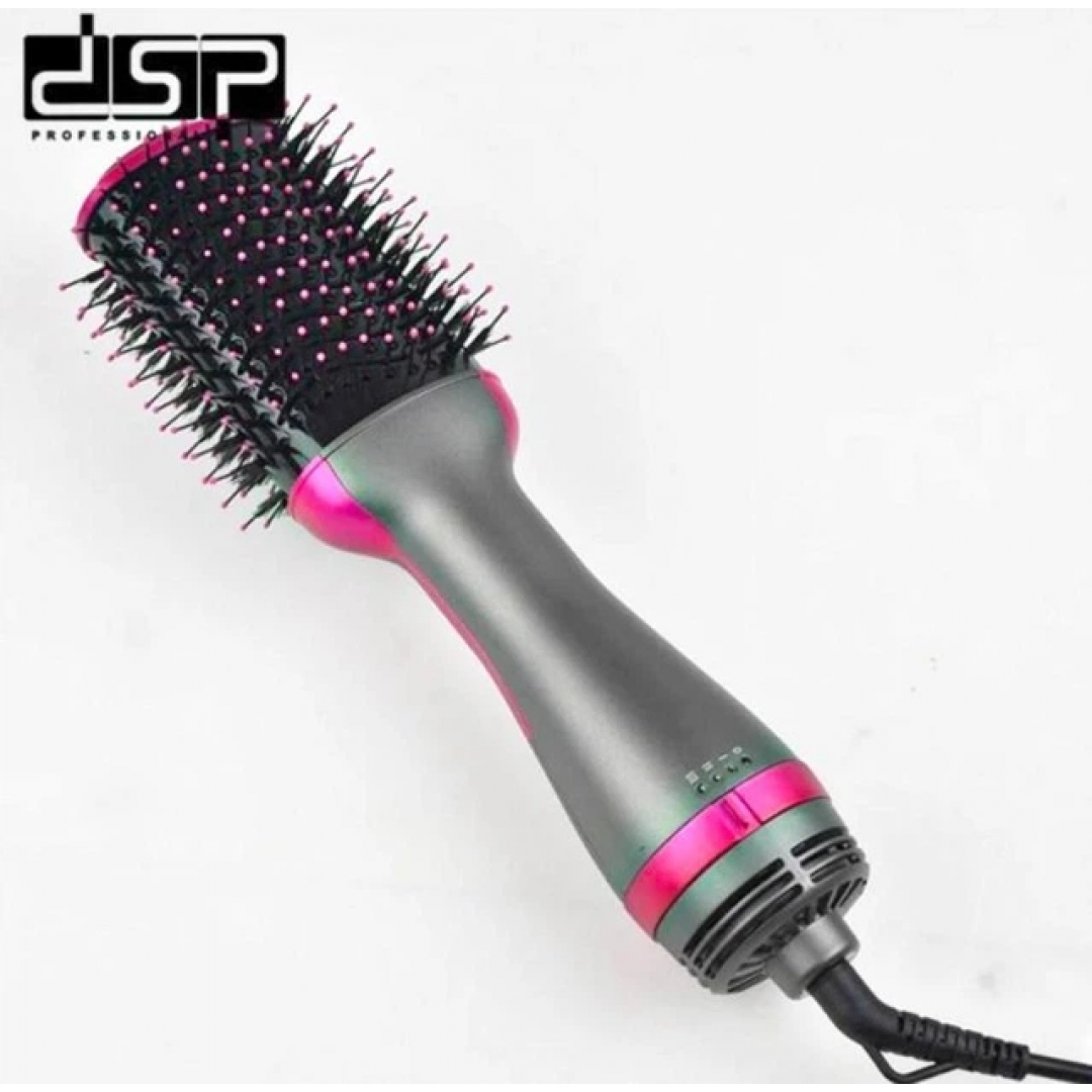 Фен-щетка для волос DSP 50052, 1000 Вт, с ионизацией Фен-щетка для волос DSP 50052, 1000 Вт, с ионизацией