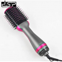 Фен-щетка для волос DSP 50052, 1000 Вт, с ионизацией
