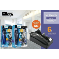 Машинка для стрижки DSP 90210, аккумуляторная, 5 в 1, с насадками для волос