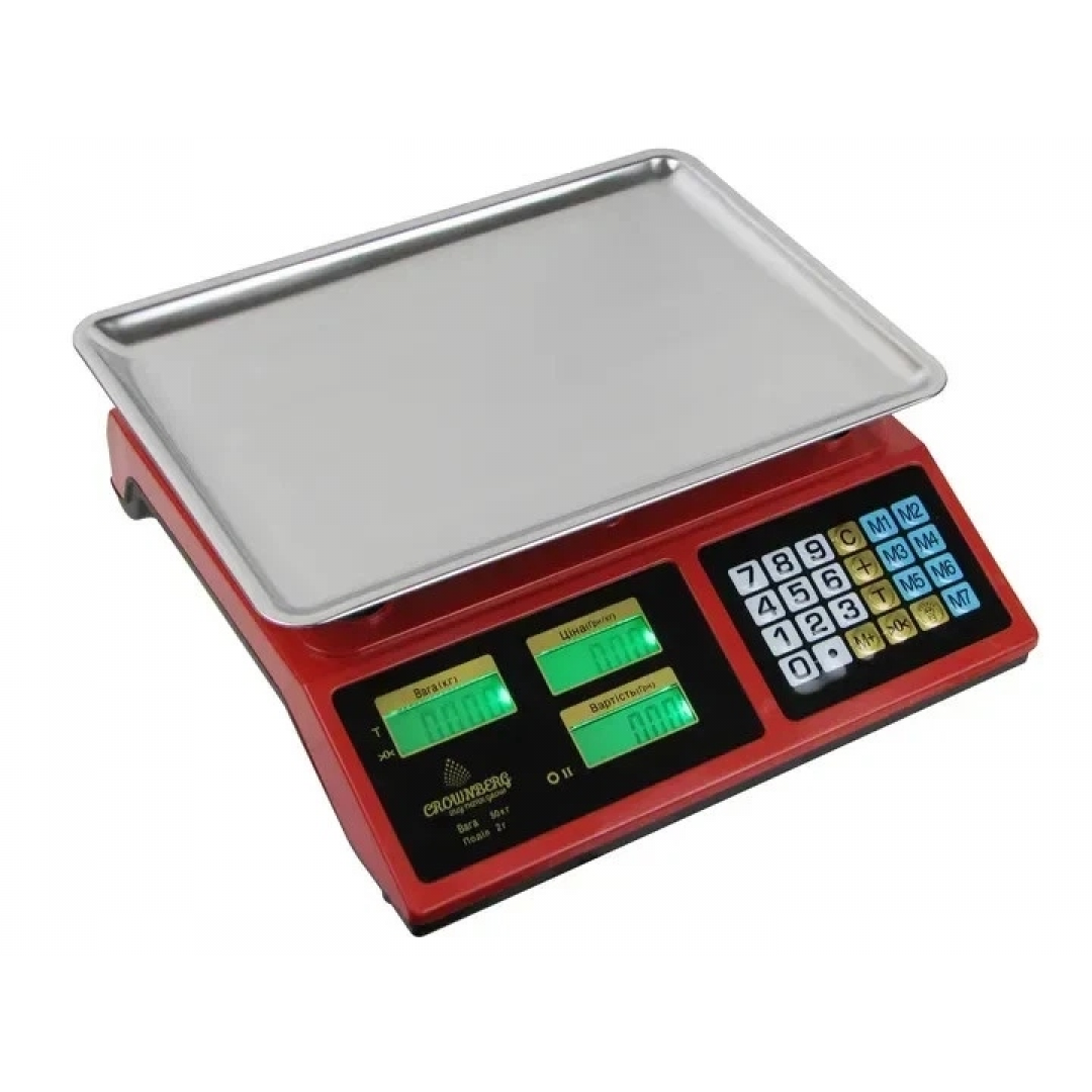 Электронные торговые весы CB-5009, до 50 кг, платформа 24×35 см Электронные торговые весы CB-5009, до 50 кг, платформа 24×35 см