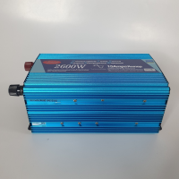 Преобразователь напряжения  WX-2600, 2600 Вт, чистая синусоида, с функцией зарядки