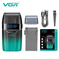 Электробритва VGR V-308, шейвер,  сеточная, USB Type-C, LED-дисплей