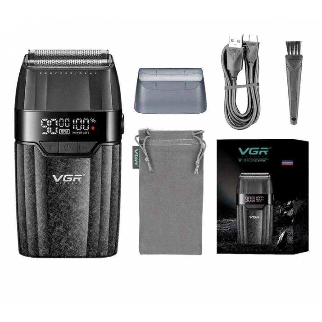 Электробритва VGR V-640S, LED-дисплей, USB Электробритва VGR V-640S, LED-дисплей, USB