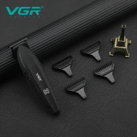 Триммер VGR V-640T, аккумуляторный, LED-дисплей, USB Type-C, 3 насадки Триммер VGR V-640T, аккумуляторный, LED-дисплей, USB Type-C, 3 насадки